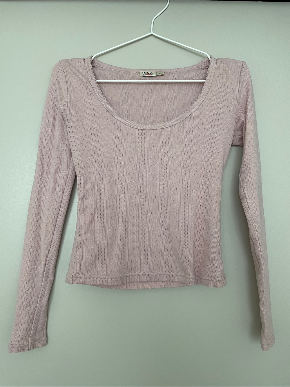 Blush Pacific Pointelle Scoop Neck XS